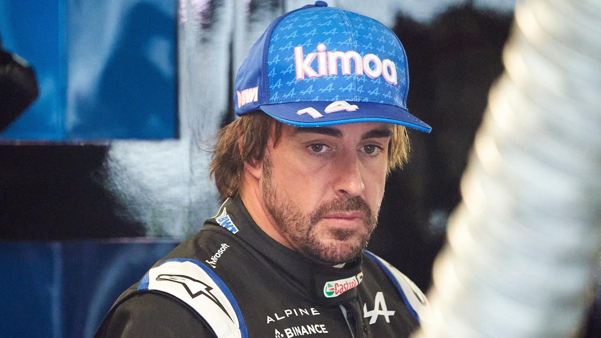 Alonso, después de la sesión en Canadá.