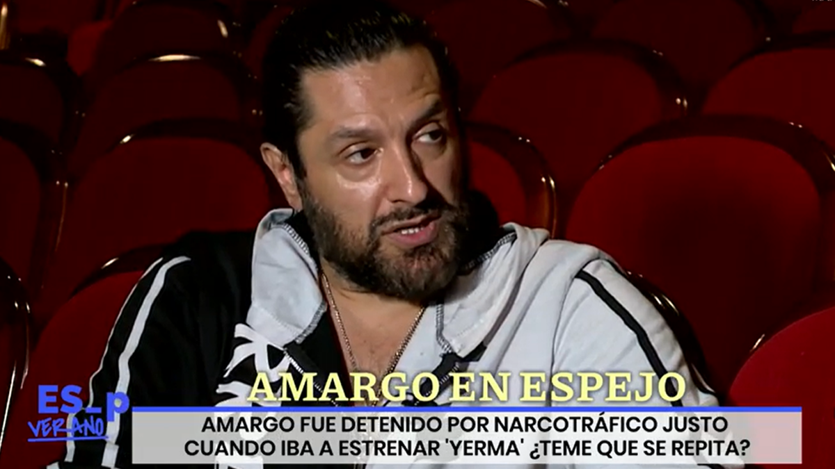 Rafael Amargo habla en 'Espejo público' de su detención: "Es un tema político, hay manos negras"