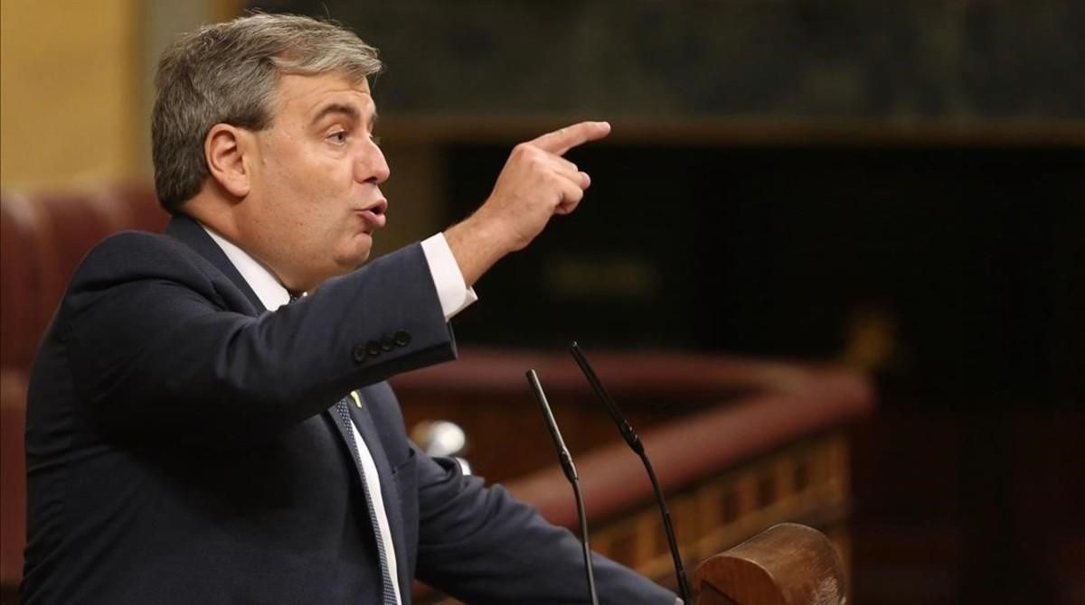 Jordi Xuclà interviene en el Congreso. Jordi Xuclà interviene en el Congreso.