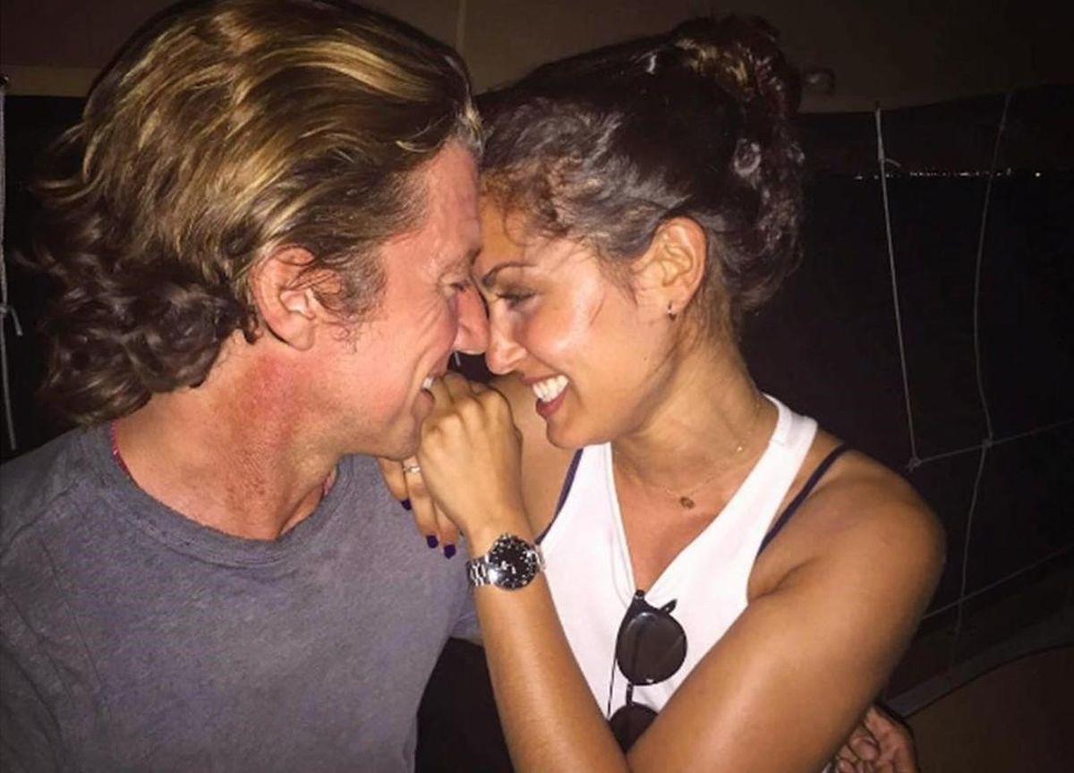 Hiba Abouk y Colate derrochan cariño en Instagram. Hiba Abouk y Colate derrochan cariño en Instagram.