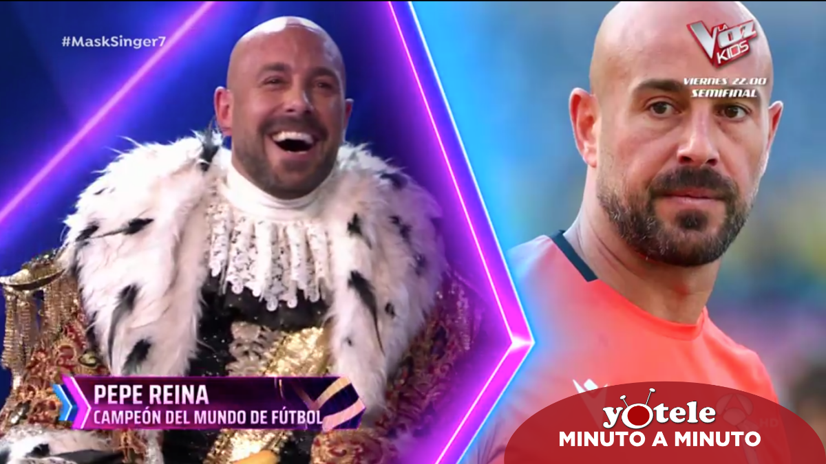 Pepe Reina como Pingüino en ’Mask Singer 2’ Pepe Reina como Pingüino en ’Mask Singer 2’