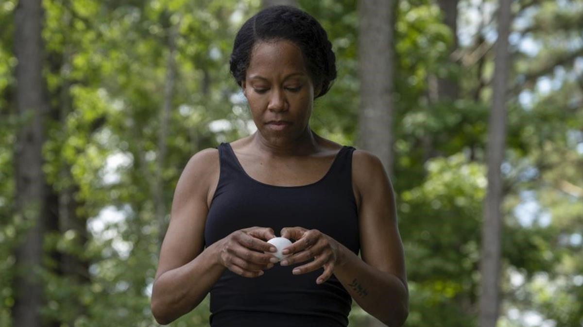 Regina King, en una imagen del episodio final de ’Watchmen’. Regina King, en una imagen del episodio final de ’Watchmen’.