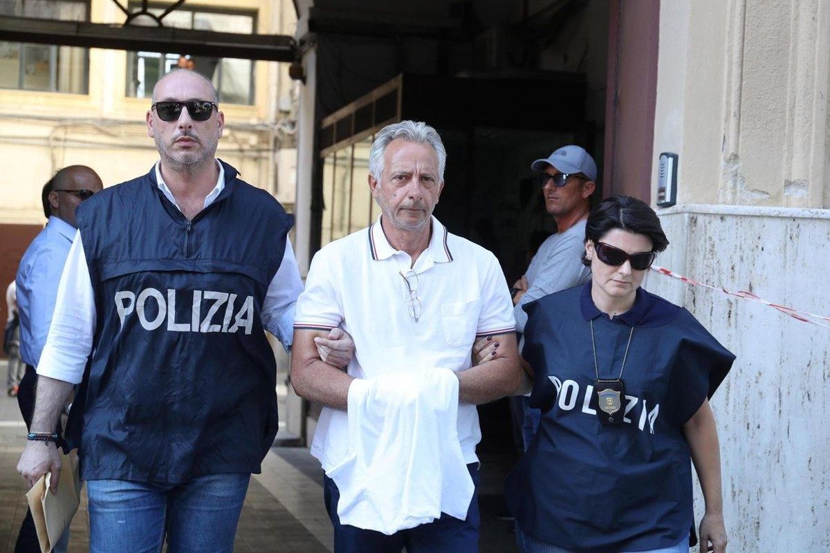 Detienen a Francesco Inzerillo, uno de los cabecillas de la Cosa Nostra en Palermo, Italia. EFE Detienen a Francesco Inzerillo, uno de los cabecillas de la Cosa Nostra en Palermo, Italia. EFE