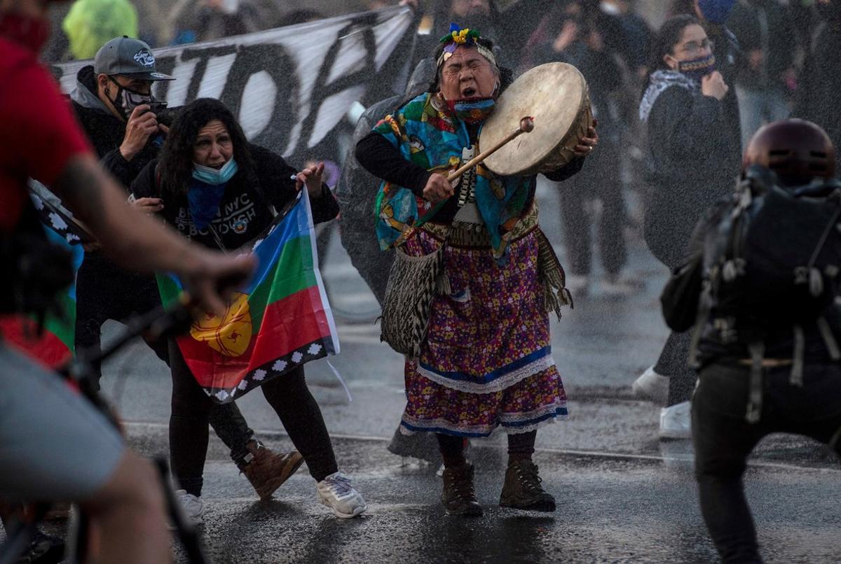La pandemia no frena las protestas sociales en Chile