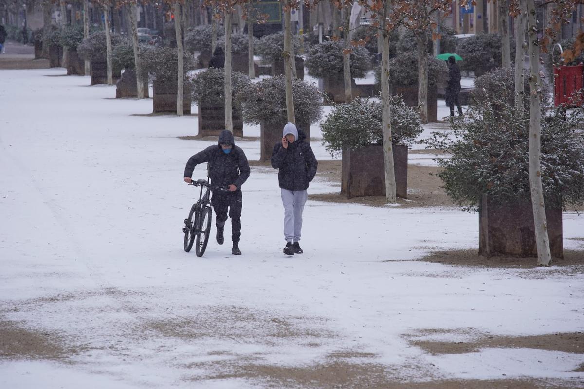 VÍDEO | ¿Dónde está nevando en Sabadell y Terrassa?