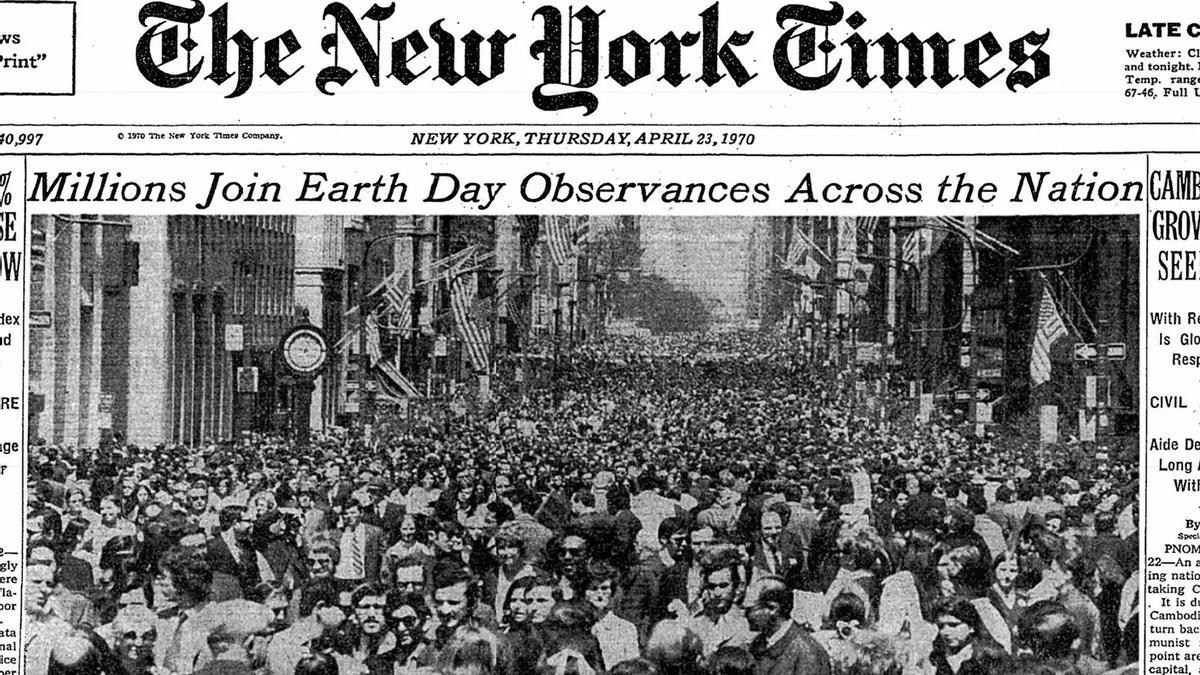 What is the first Earth Day and why is it celebrated?