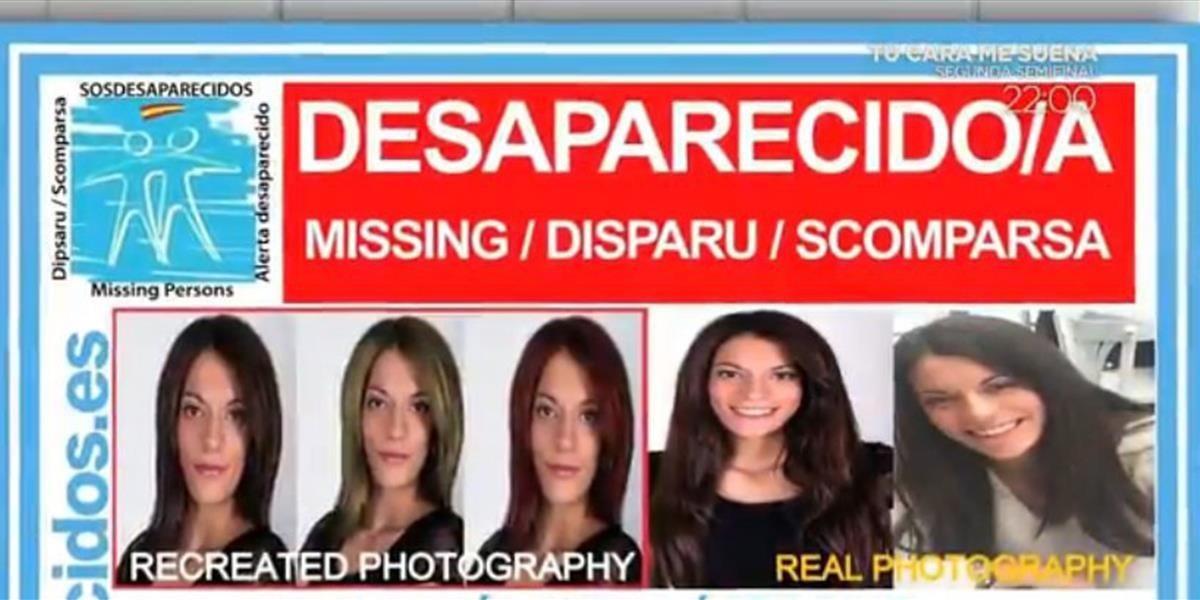 Cartel de SOS Desaparecidos en la búsqueda de Diana Quer.