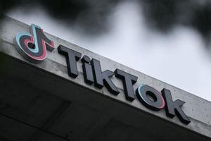 Logo de la empresa TikTok, propiedad del gigante chino ByteDance.