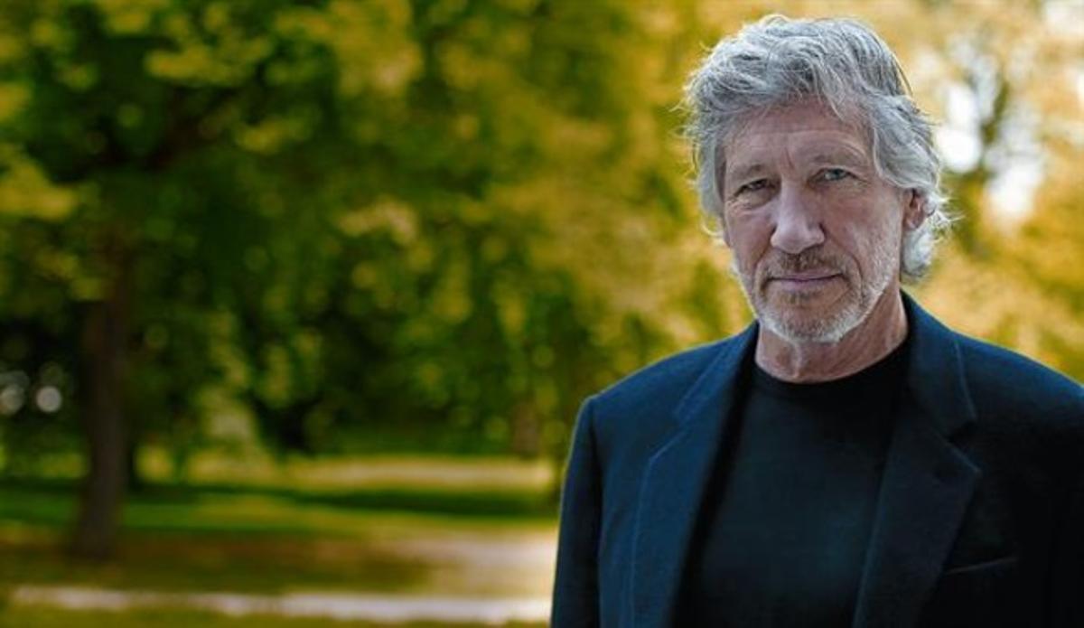 Roger Waters, al Hyde Park de Londres, dijous passat, després de la  presentació davant la premsa de la gira de `The wall¿.