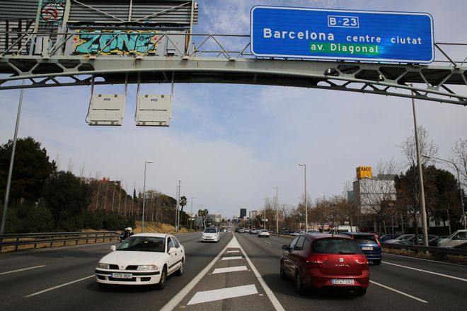 Tráfico en Barcelona hoy, viernes 1 de julio: mapa en tiempo real