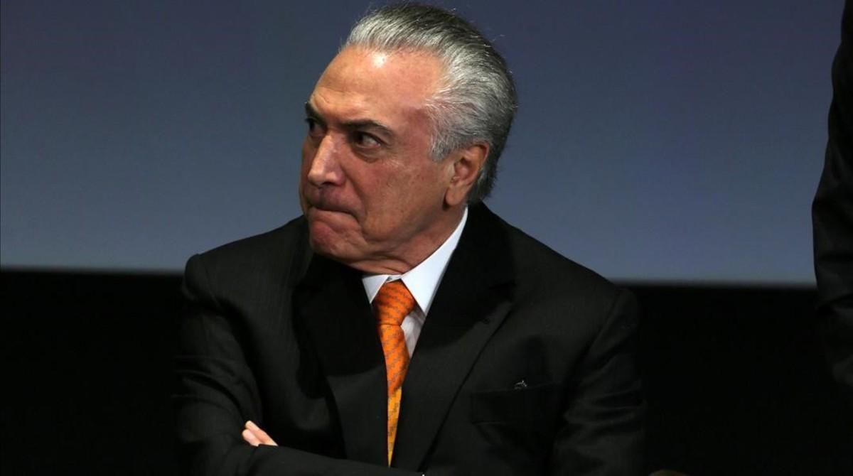 Temer evita de moment la destitució com a president del Brasil Temer evita de moment la destitució com a president del Brasil
