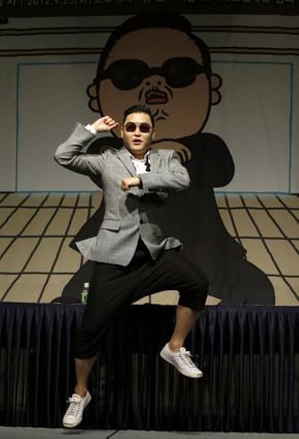 El rapero surcoreano PSY. El rapero surcoreano PSY.