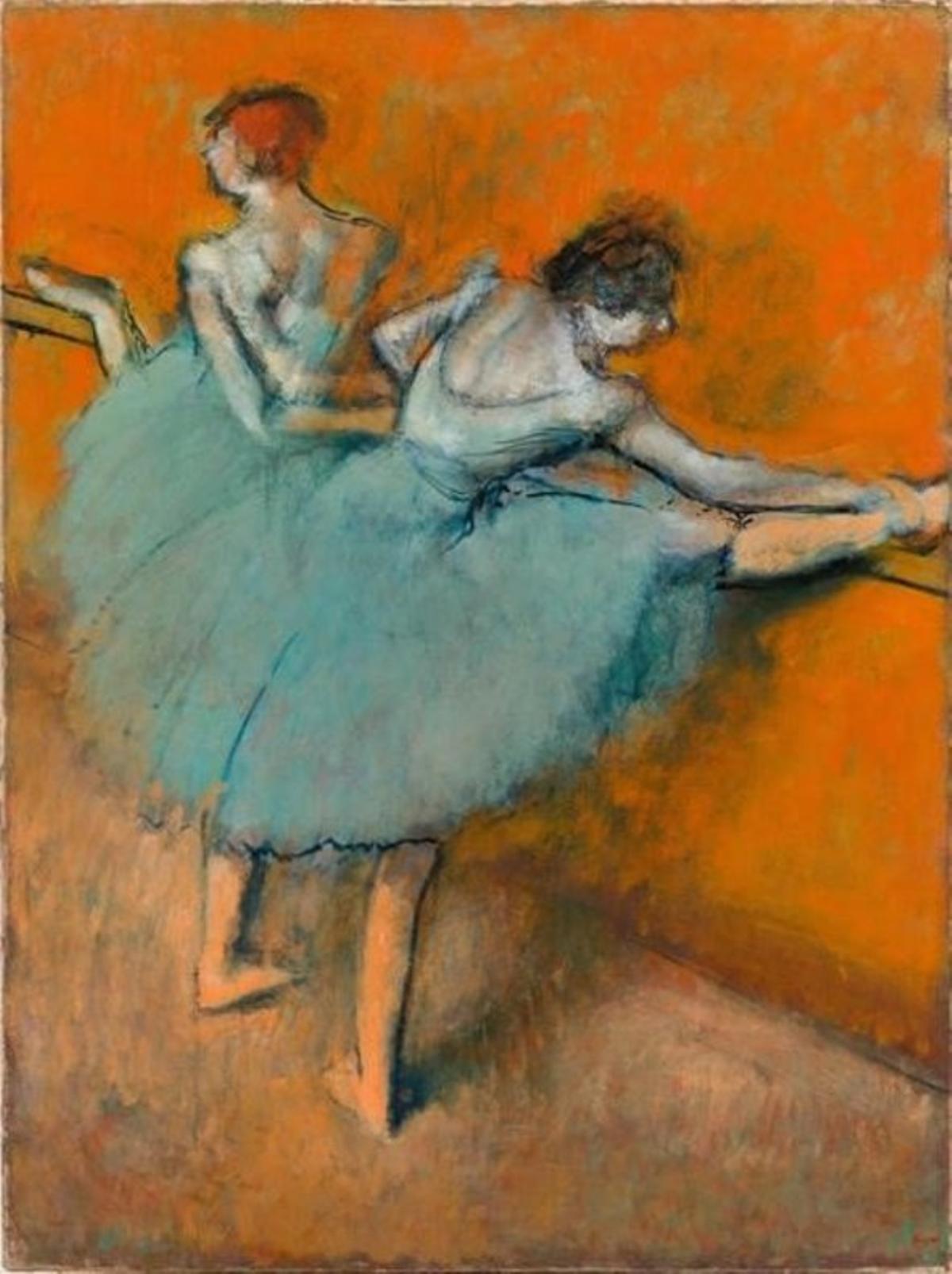 ’Bailarinas en la barra’, de Degas, en CaixaForum.