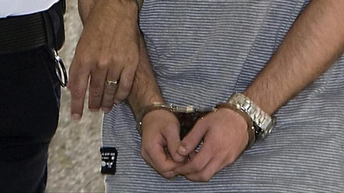Imagen de archivo de un arrestado. 
