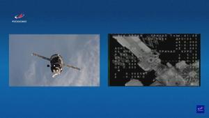 Imagen del Soyuz MS-17 