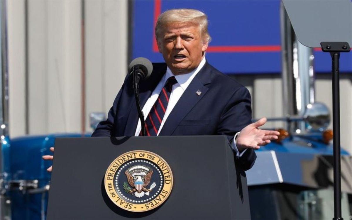 El presidente de Estados Unidos, Donald Trump. El presidente de Estados Unidos, Donald Trump.