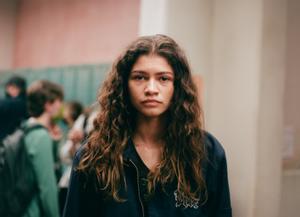 Zendaya en una imagen promocional de la segunda temporada de ’Euphoria’.