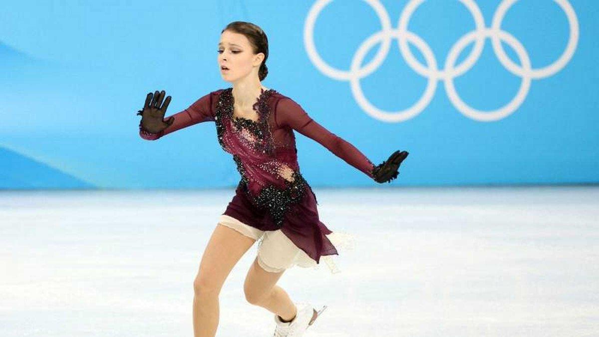 Anna Scherbakova, en los Juegos.