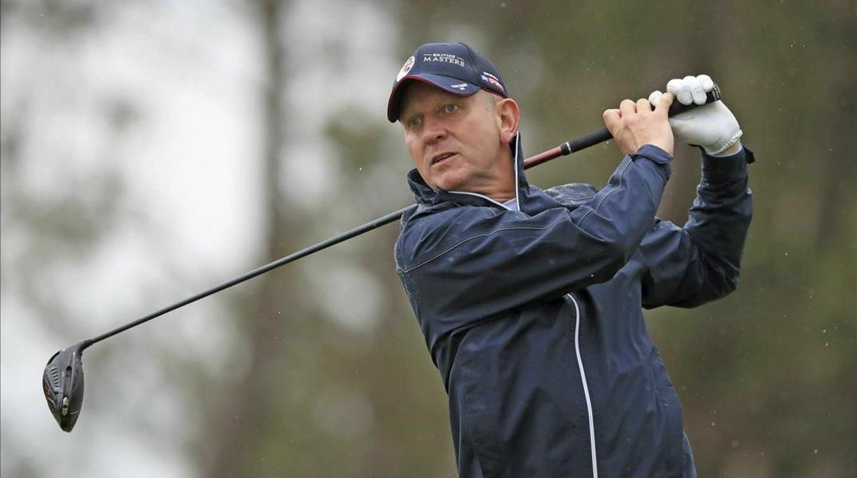 Jeremy Kyle, presentador del ’show’, en un torneo Pro-Am de golf. Jeremy Kyle, presentador del ’show’, en un torneo Pro-Am de golf.