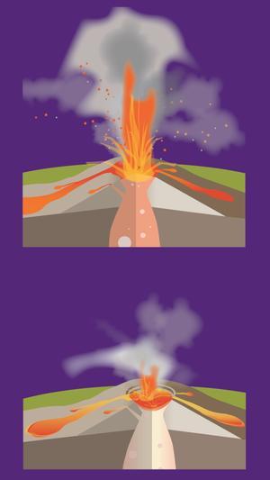 Volcanes: tipos y diferencias entre erupciones