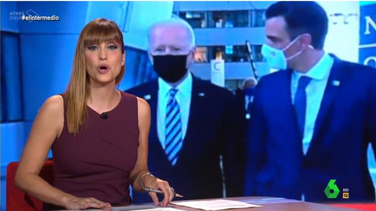 Biden-Sánchez, risas en ‘El intermedio’. Biden-Sánchez, risas en ‘El intermedio’.