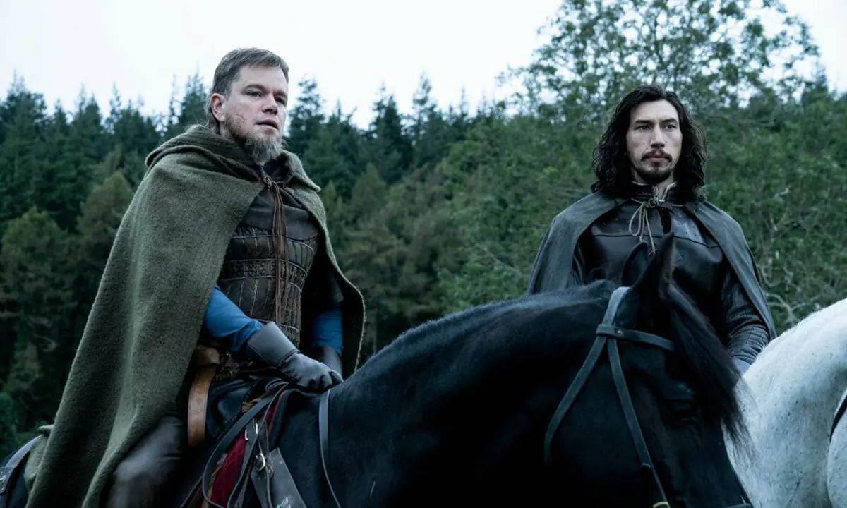 Matt Damon y Adam Driver, en ’El último duelo’. Matt Damon y Adam Driver, en ’El último duelo’.
