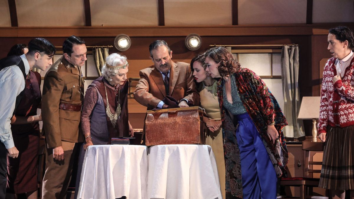 Una escena de ’Assessinat a l’Orient Express’. Una escena de ’Assessinat a l’Orient Express’.