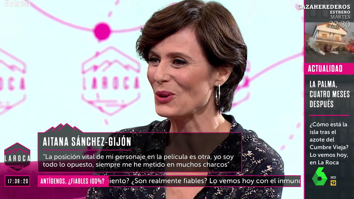 Aitana Sánchez-Gijón afirma que l’han «sondejat» per fer el salt a política: «No m’interessa» Aitana Sánchez-Gijón afirma que l’han «sondejat» per fer el salt a política: «No m’interessa»
