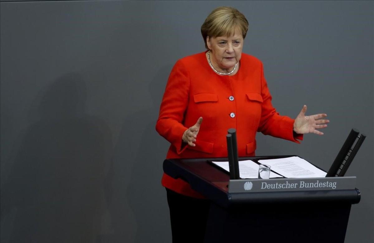 La cancillera alemana, Angela Merkel. 