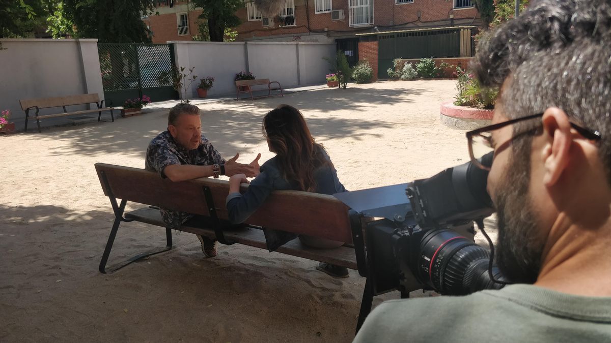Alberto Chicote con Mamen Mendizábal. Alberto Chicote con Mamen Mendizábal.