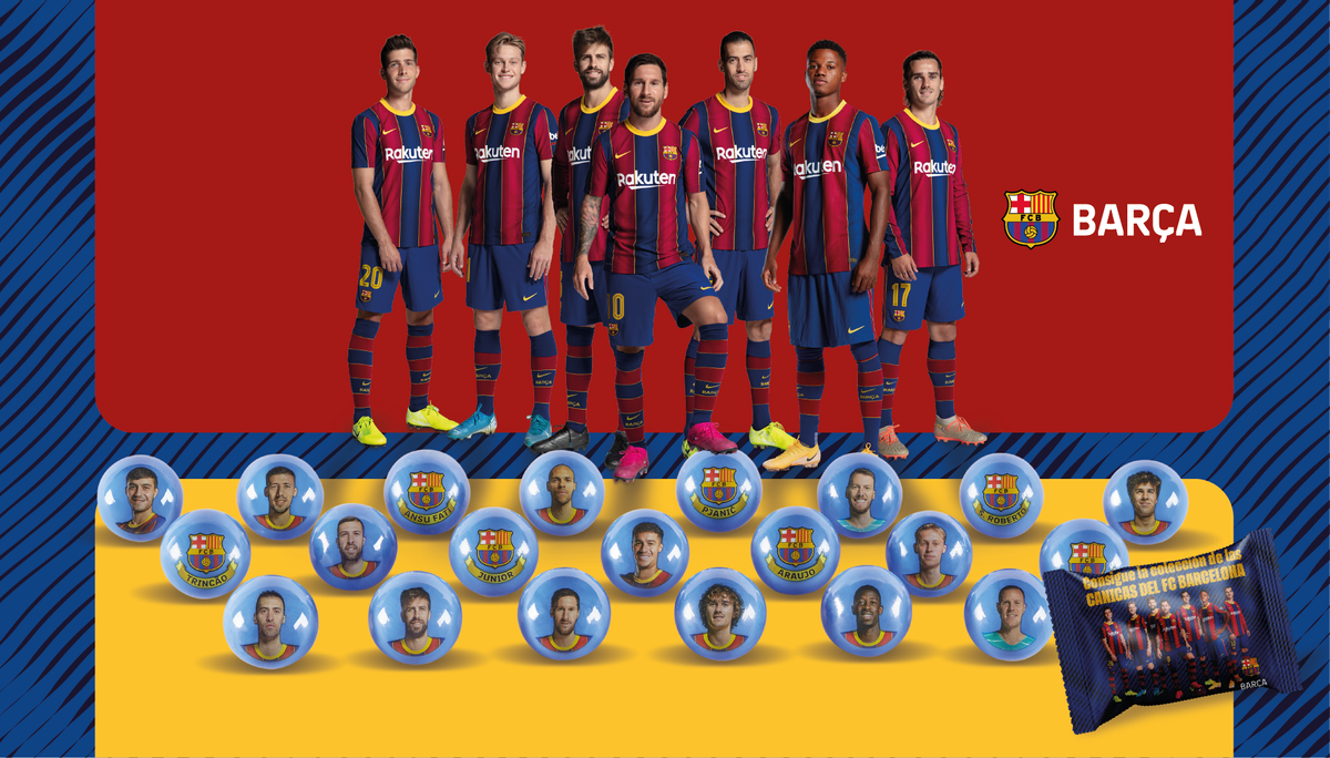 Las canicas del FC Barcelona