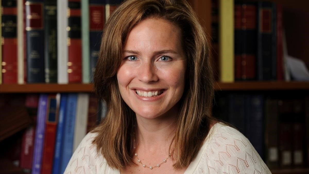 La juez antiabortista y conservadora Amy Coney Barret. La juez antiabortista y conservadora Amy Coney Barret.