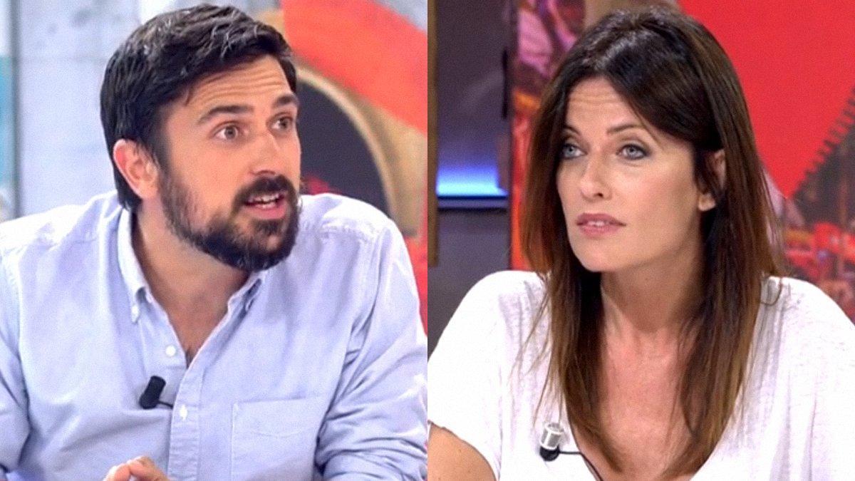 Tensión en 'Cuatro al día' por la pregunta de Ramón Espinar a Cristina Seguí: "¿Eres franquista?"