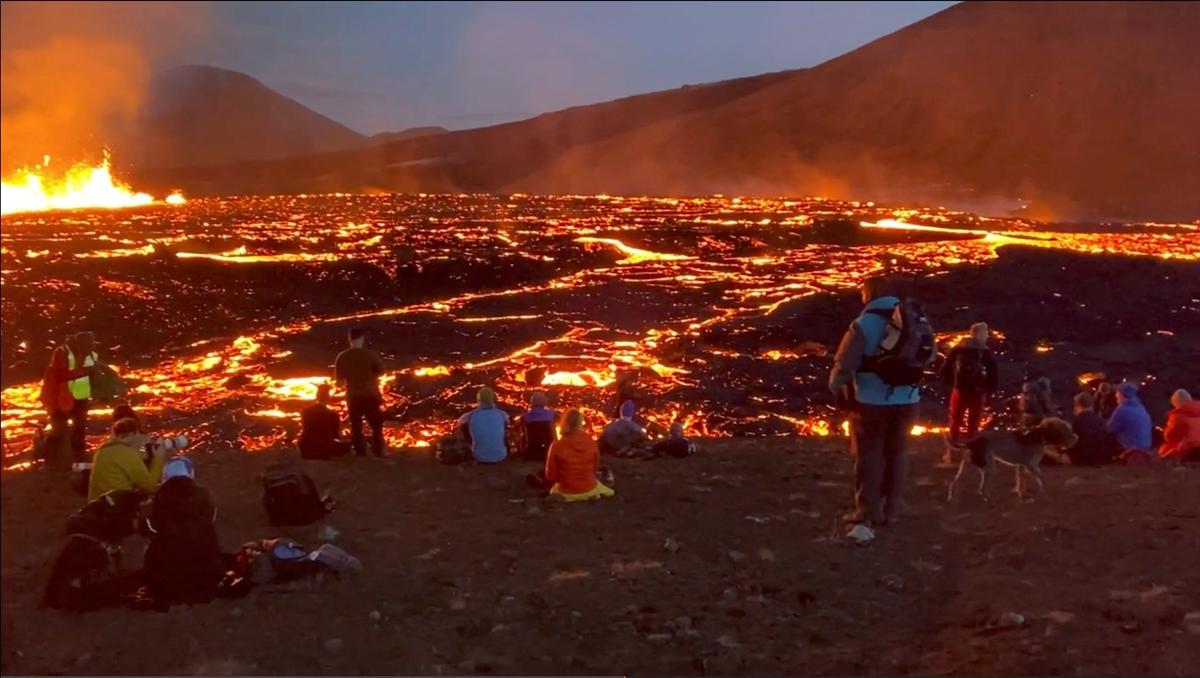 El volcán islandés más turístico