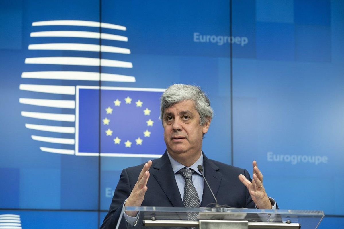 El presidente del Eurogrupo, el portugués Mário Centeno. El presidente del Eurogrupo, el portugués Mário Centeno.