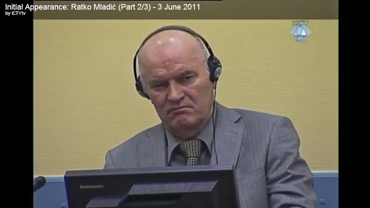 Ratko Mladic, el 'carnisser de Srebrenica'