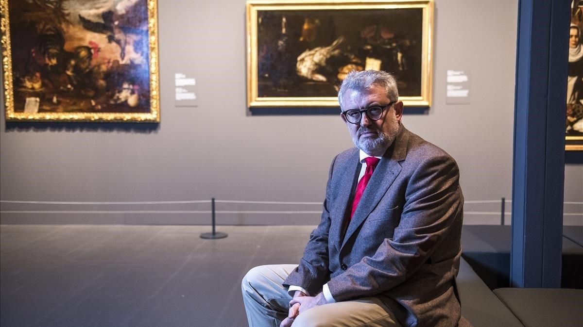 Miguel Falomir, director del Museo del Prado, en CaixaForum. Miguel Falomir, director del Museo del Prado, en CaixaForum.