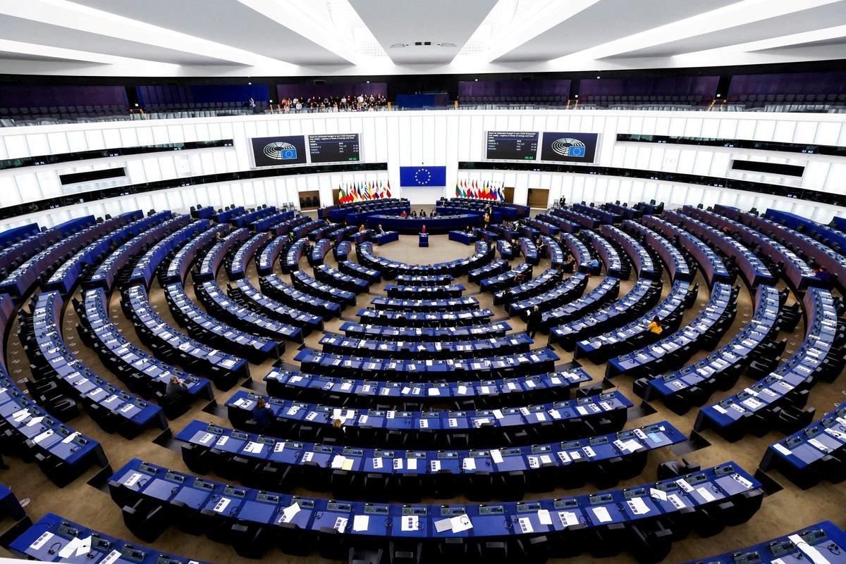 Sesión plenaria en el Parlamento Europeo en Estrasburgo. Sesión plenaria en el Parlamento Europeo en Estrasburgo.