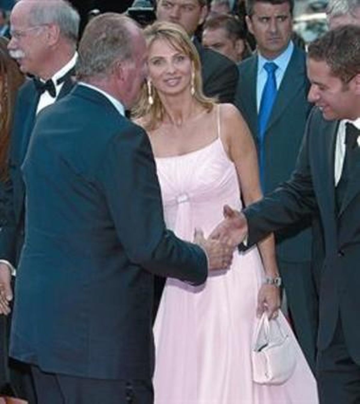 El Rey y Corinna, en la concesión de los premios Laureus, en el 2006. El Rey y Corinna, en la concesión de los premios Laureus, en el 2006.