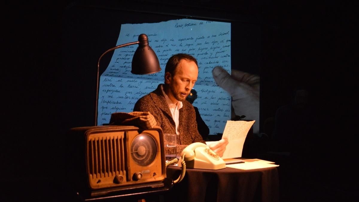 Imagen del actor Sergio Alessandria, en una edición anterior del ciclo Correspondencias. Imagen del actor Sergio Alessandria, en una edición anterior del ciclo Correspondencias.
