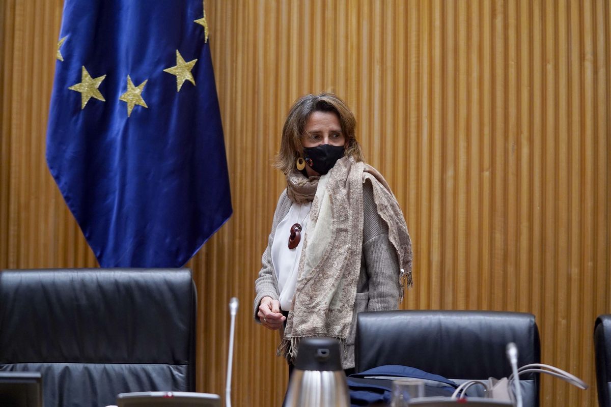 La Vicepresidenta cuarta y ministra para la Transición Ecológica y el Reto Demográfico Teresa Ribera comparece ante la Comisión de Transición Ecológica y el Reto Demográfico del Congreso de los Diputados. La Vicepresidenta cuarta y ministra para la Transición Ecológica y el Reto Demográfico Teresa Ribera comparece ante la Comisión de Transición Ecológica y el Reto Demográfico del Congreso de los Diputados.