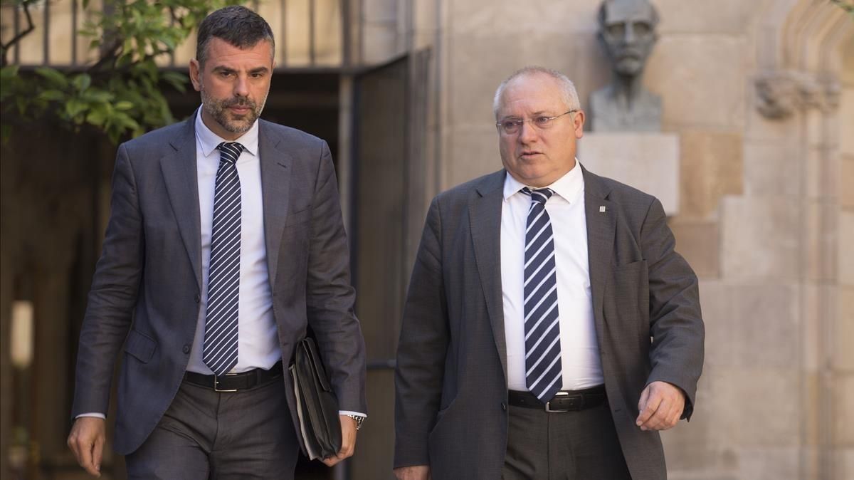 Arxivada la denúncia contra Santi Vila i Lluís Puig per Sixena Arxivada la denúncia contra Santi Vila i Lluís Puig per Sixena