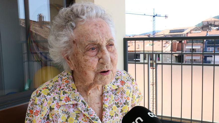 Maria Branyas, con 112 años, la catalana más longeva