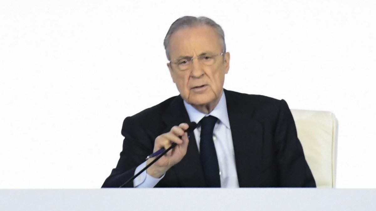 Florentino Pérez responde a Laporta: “Lo que existe es madridismo sociológico universal”