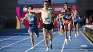 Mario García se proclama campeón de España en los 1500 metros
