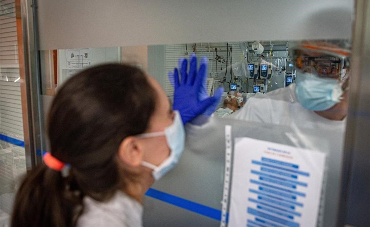 Uci del Hospital Clínic de Barcelona. Uci del Hospital Clínic de Barcelona.