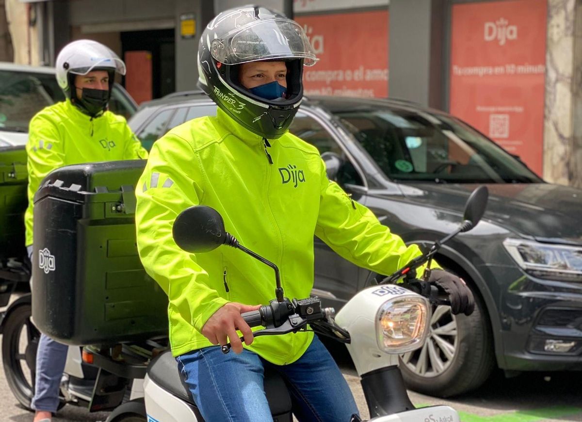 Dija, el supermercado que quiere revolucionar los hábitos de consumo con entregas a domicilio en 10 minutos Dija, el supermercado que quiere revolucionar los hábitos de consumo con entregas a domicilio en 10 minutos