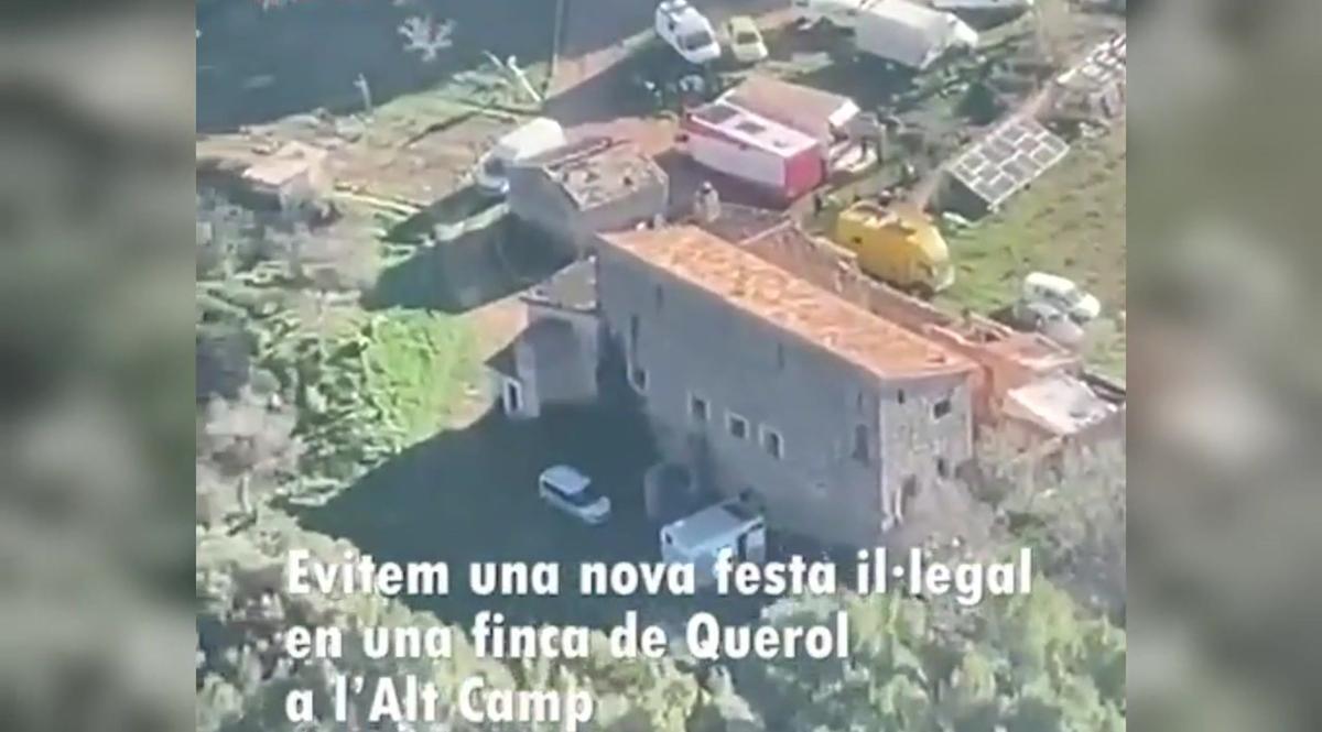 Los Mossos desalojan una fiesta ilegal de Nochevieja en Tarragona