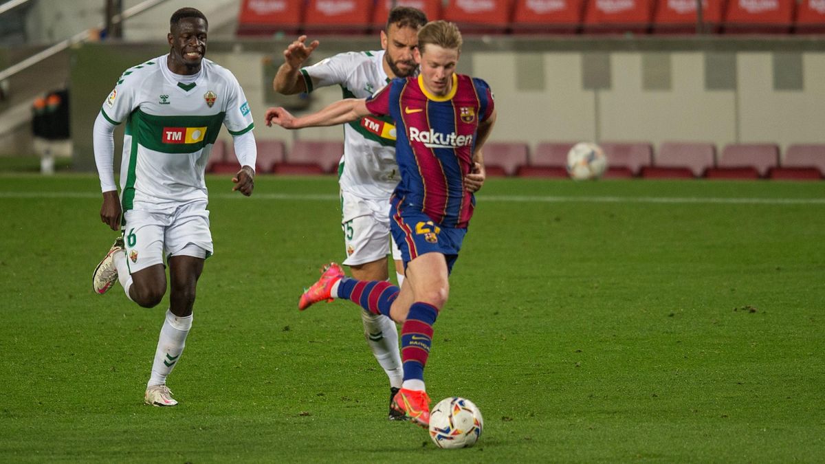 De Jong: «Estem contents de tenir president» De Jong: «Estem contents de tenir president»