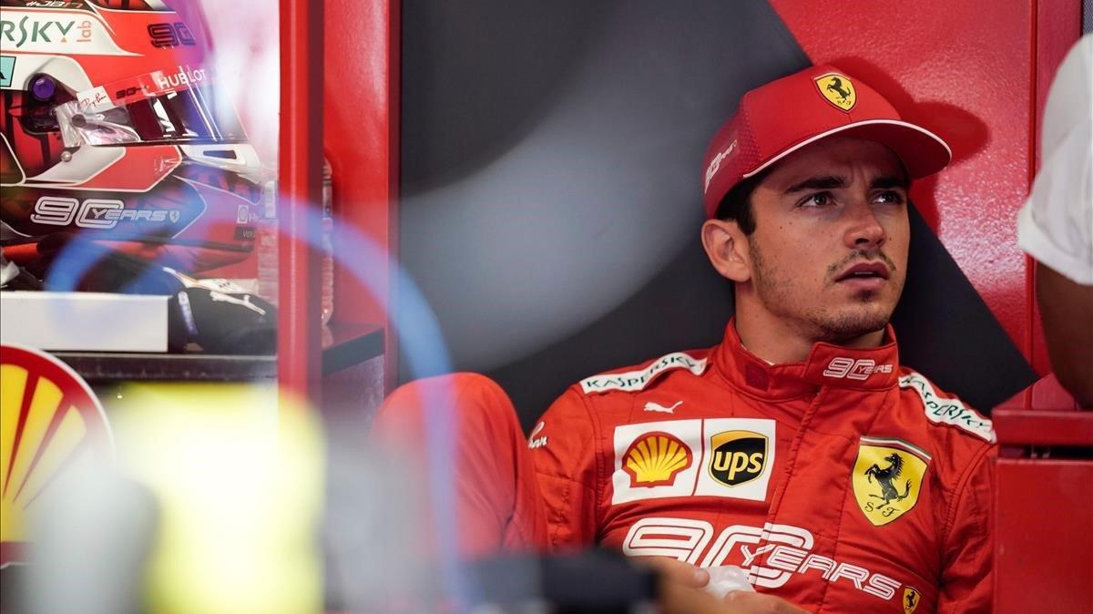 Charles Leclerc (Ferrari). Charles Leclerc (Ferrari).